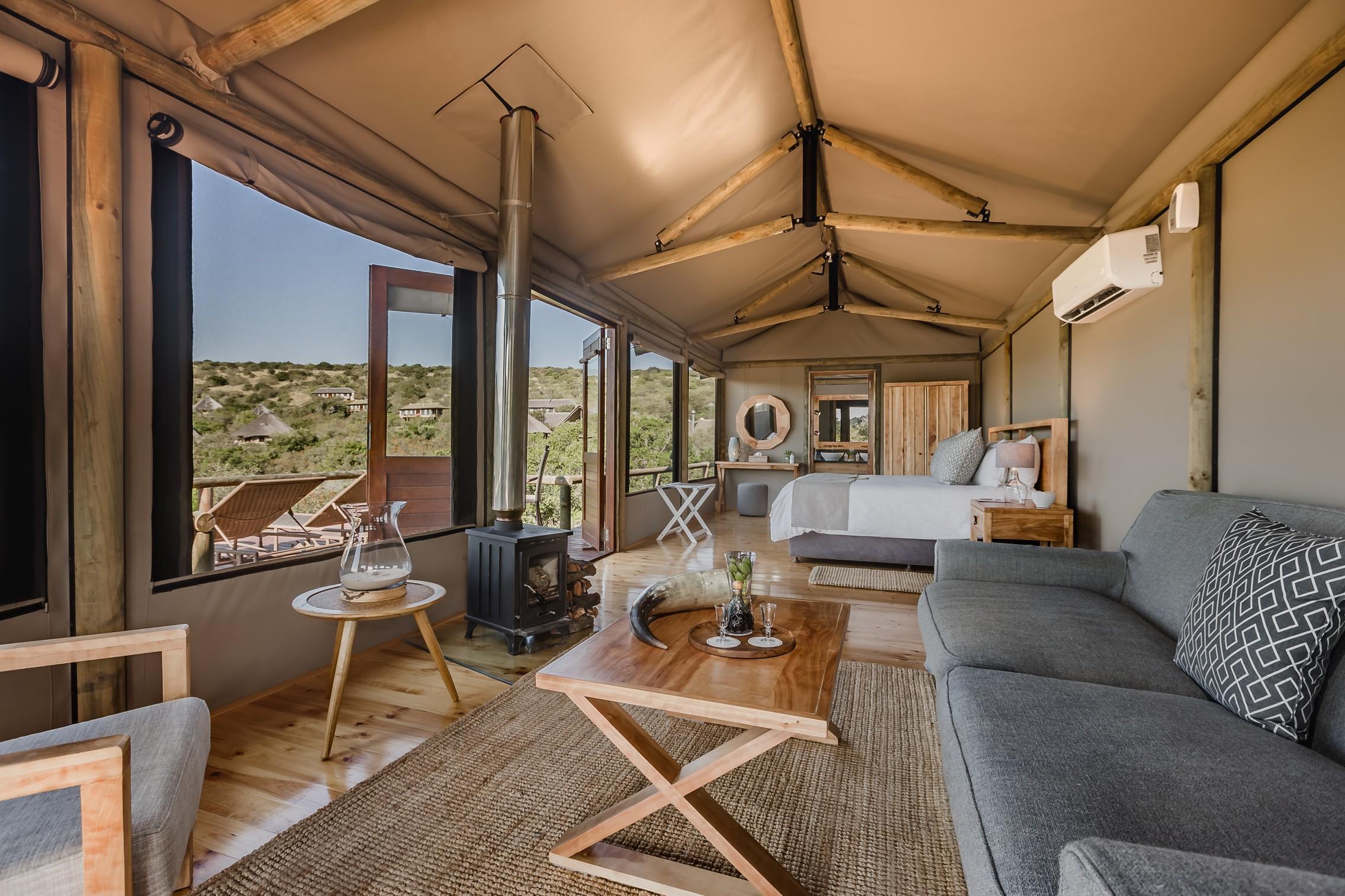 Bukela Game Lodge - Amakhala Wildreservaat Buitenkant foto