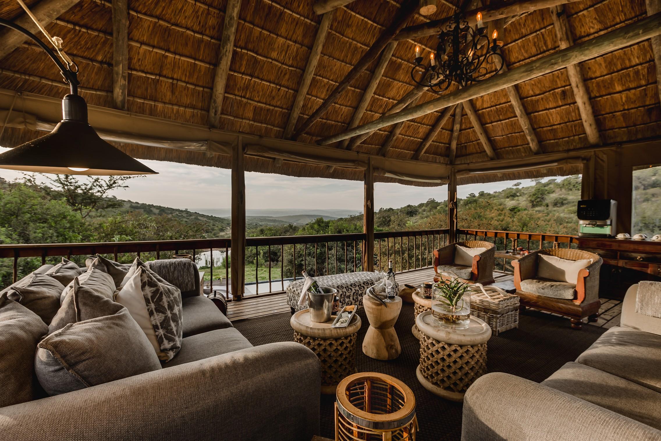 Bukela Game Lodge - Amakhala Wildreservaat Buitenkant foto