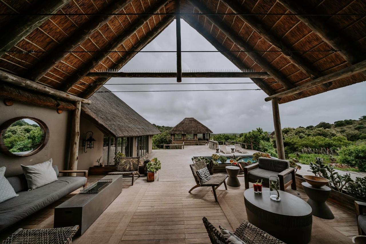 Bukela Game Lodge - Amakhala Wildreservaat Buitenkant foto